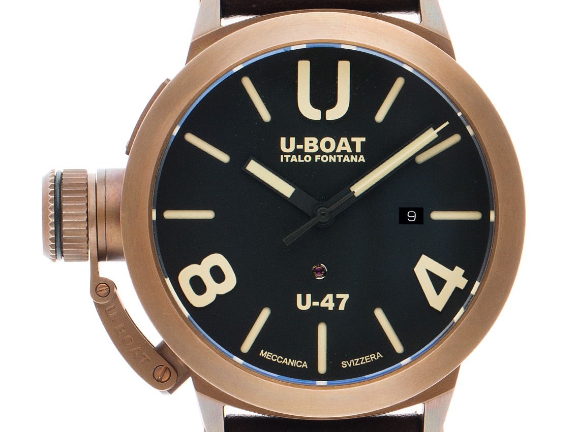 U-Boat Classico U-47 Bronze Ref.7797 Full Set Neu 