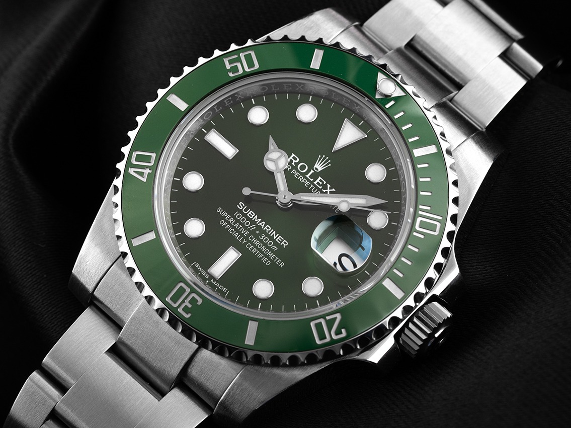 Rolex Submariner Date LV Hulk Hulk Stahl Keramik Armand