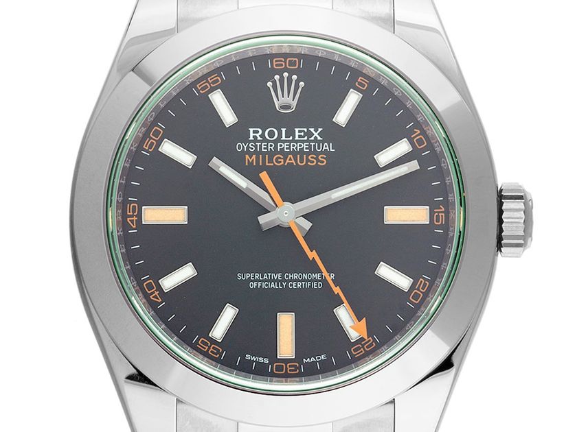 Rolex Milgauss Ref.116400GV 2008 Box&Beschreibung sehr gut Vintage