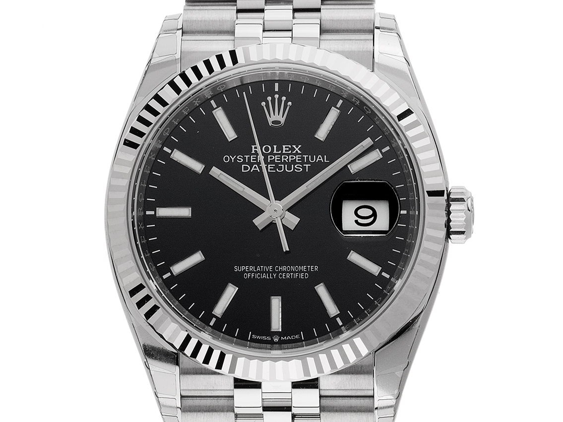 Rolex Datejust - Stahl / Weißgold - Armand Edelstahl / Jubilé  