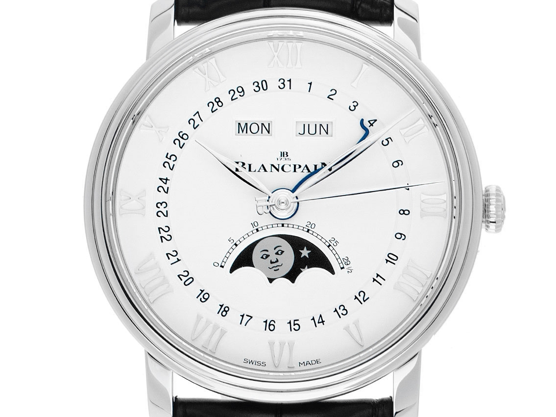 Blancpain Villeret Quantième Ref.6654-1127-55B 2022 Full Set Ungetragen