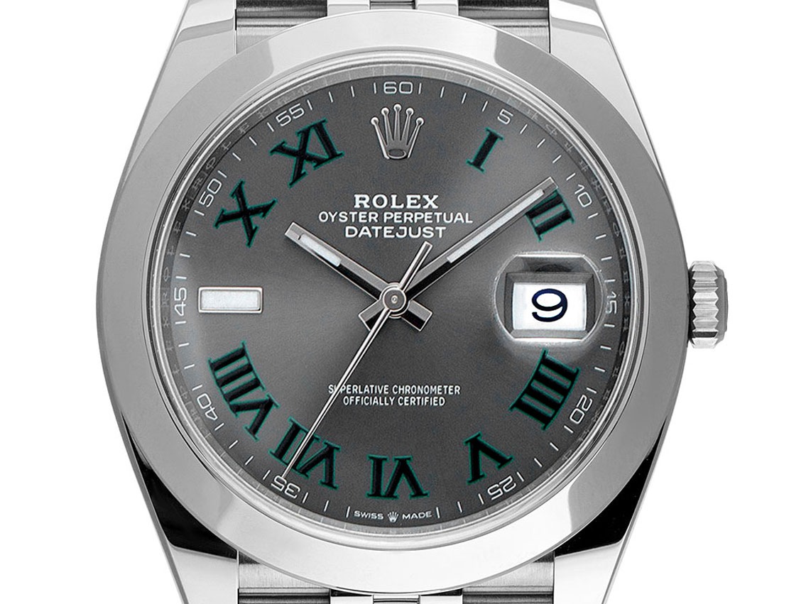 Rolex Datejust Wimbledon Ref.126300 2024 Full Set Ungetragen