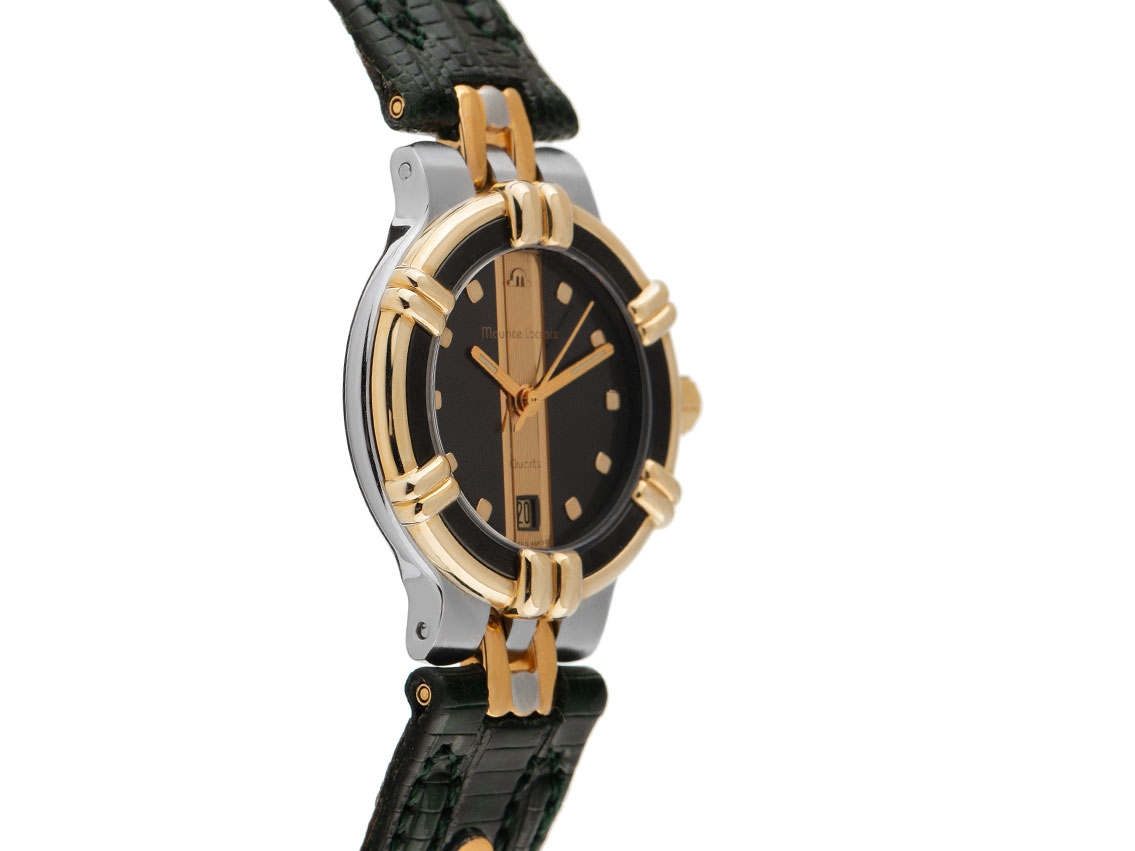 Maurice Lacroix Calypso - steel/gold - Bracelet leather - 26mm 