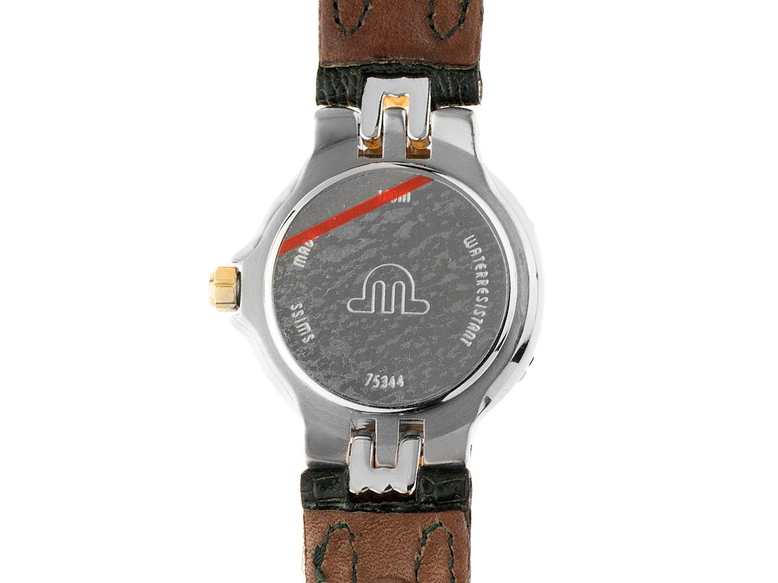 Maurice Lacroix Calypso - steel/gold - Bracelet leather - 26mm 