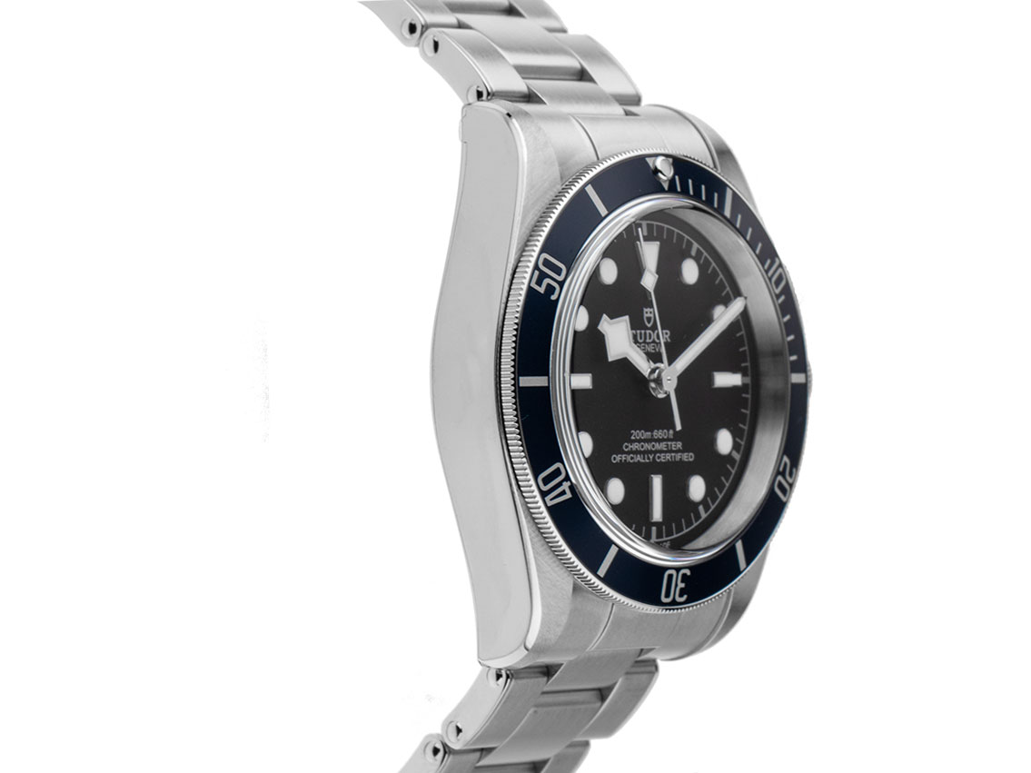 Tudor Black Bay Blue - Edelstahl - Armand Edelstahl - 41mm - wie  