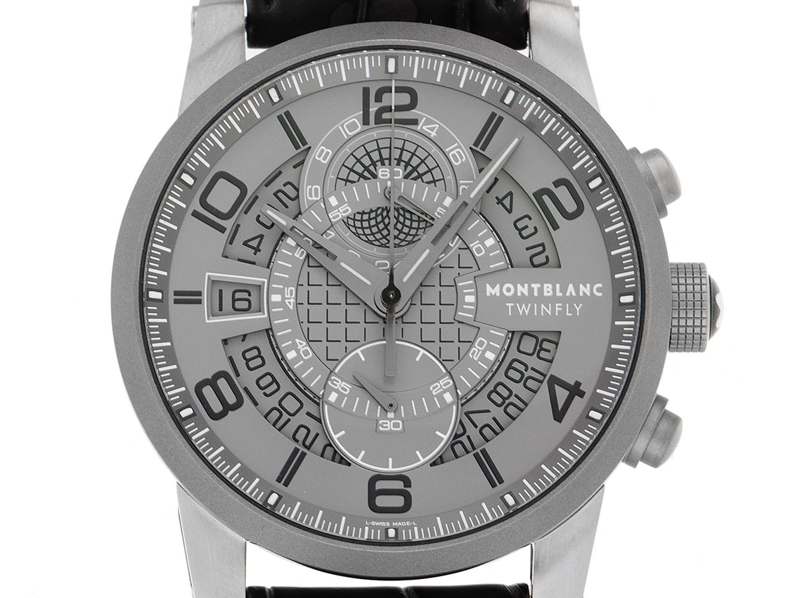 Montblanc Twinfly Time Walker Limitiert Ref.107338 2017 Full Set Ungetragen Vintage