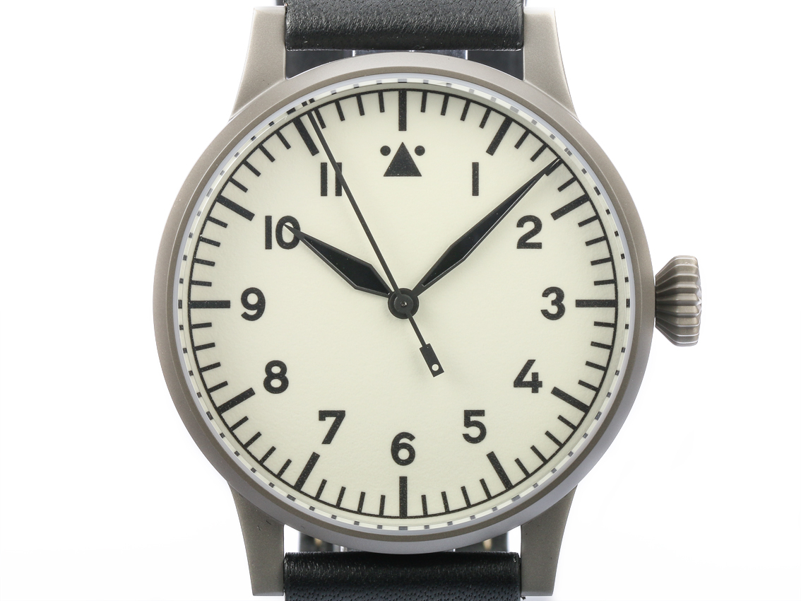 Laco Fliegeruhr Venedig Stahl Automatik 42mm Ref. 861894 Neu 