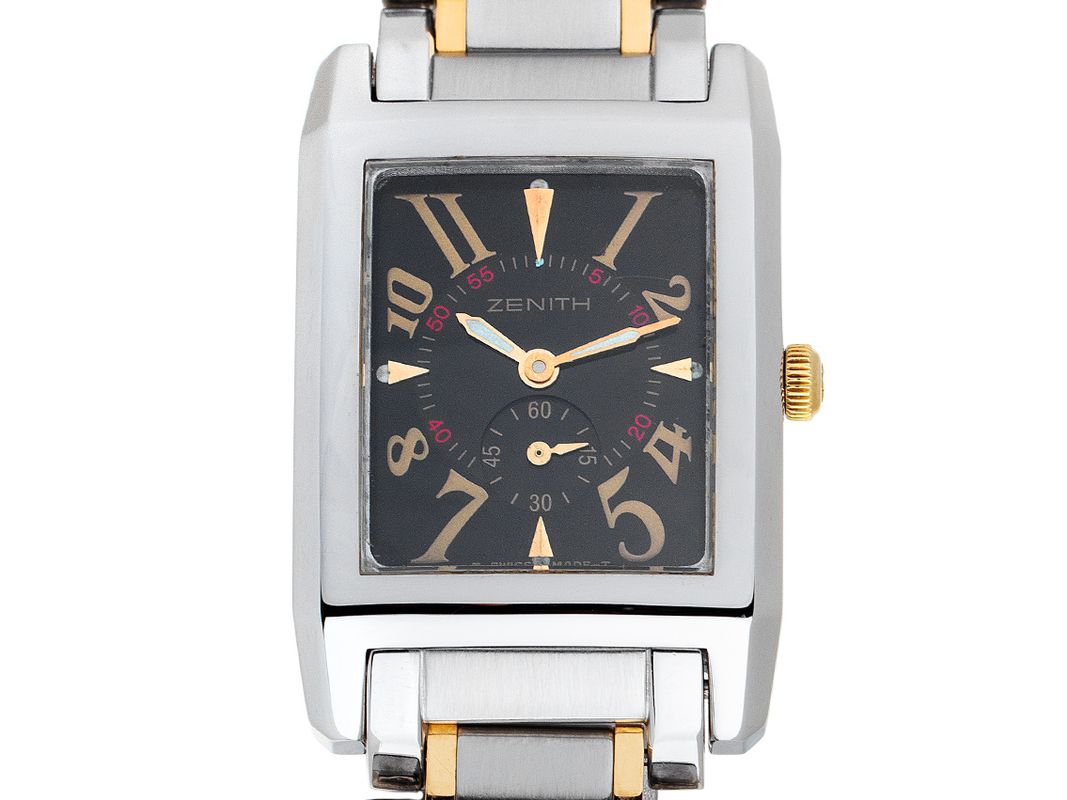 Zenith Port Royal V Edelstahl Armand Stahl Gelbgold 36