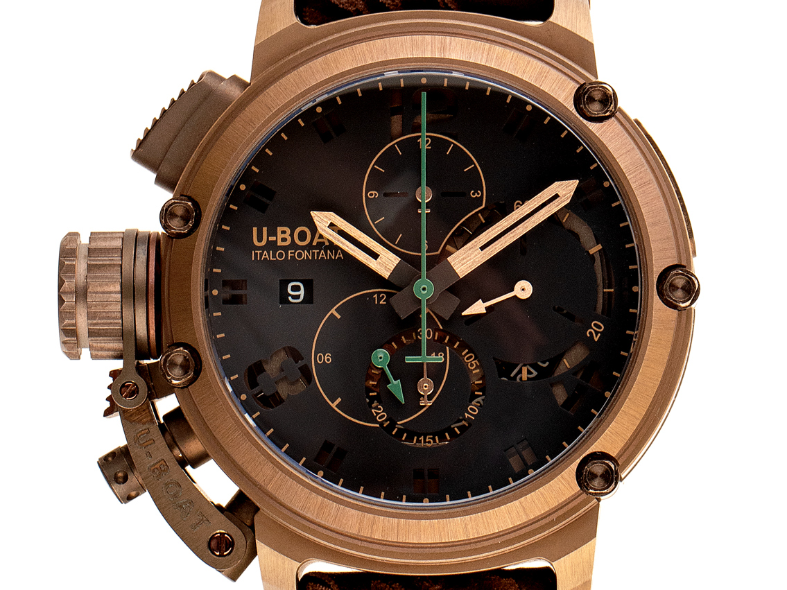 U-Boat Chimera Green Bronze Limitiert Ref.8526 Full Set Neu
