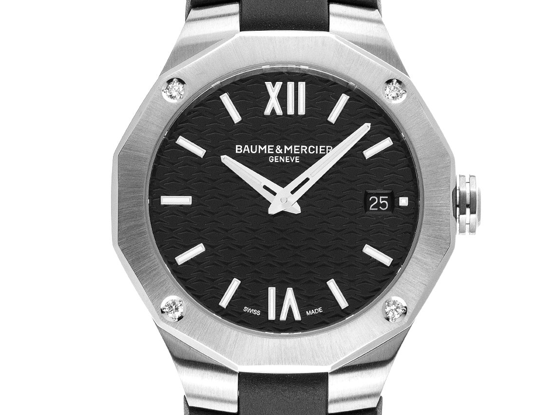 Baume & Mercier Riviera Date Diamanten - Edelstahl - Armand  