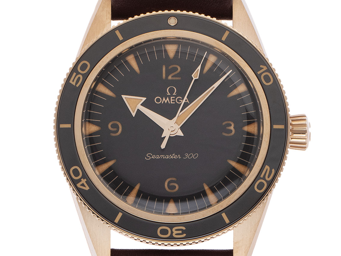 Omega Seamaster 9kt Bronze-Gold - 9kt Bronze-Gold - Armand Leder 