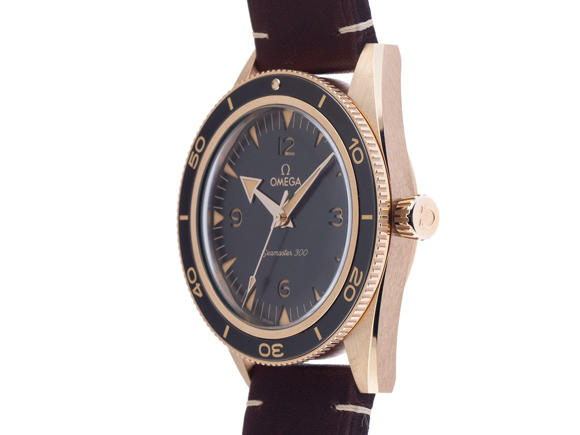 Omega Seamaster 9kt Bronze-Gold - 9kt Bronze-Gold - Armand Leder 