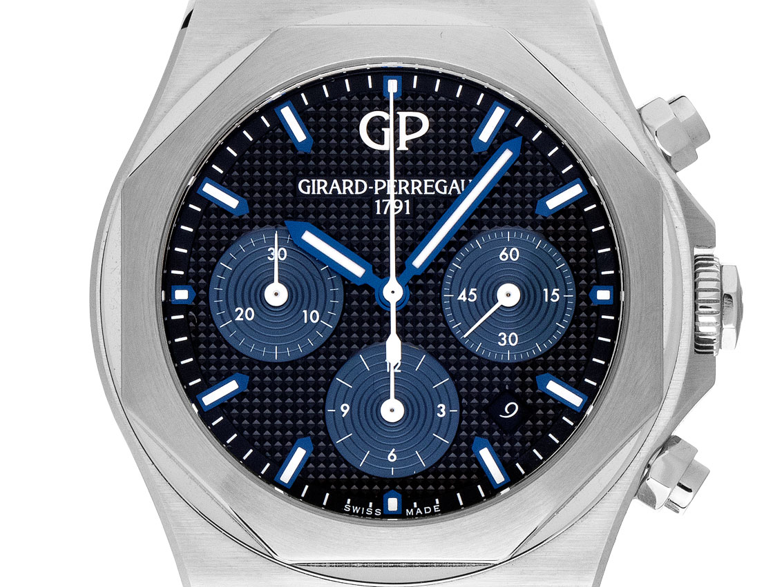 Girard Perregaux Laureato Chronograph Ref.81020-11-131-11A 2025 Full Set wie Neu