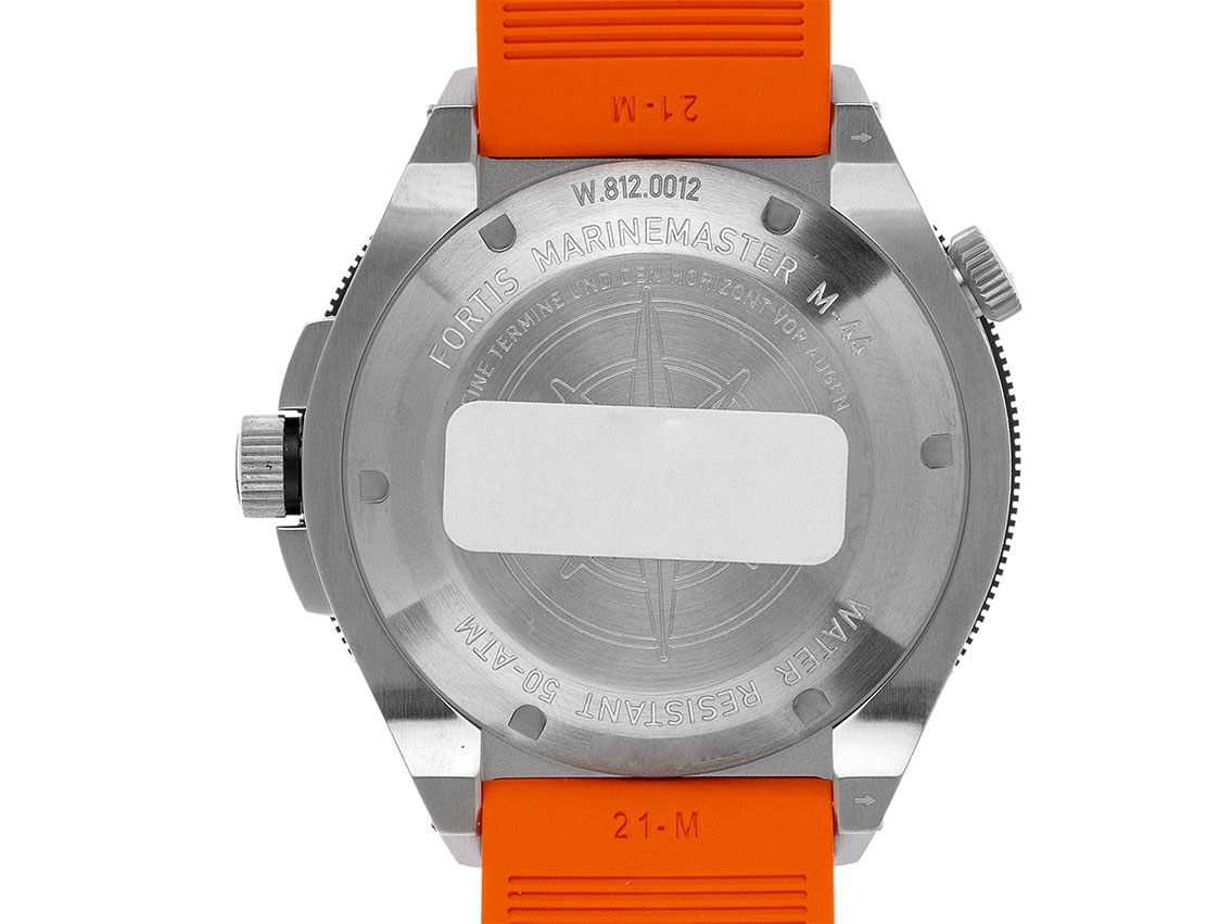 Fortis Marinemaster M-44 - Edelstahl - Armand Kautschuk - 44mm  