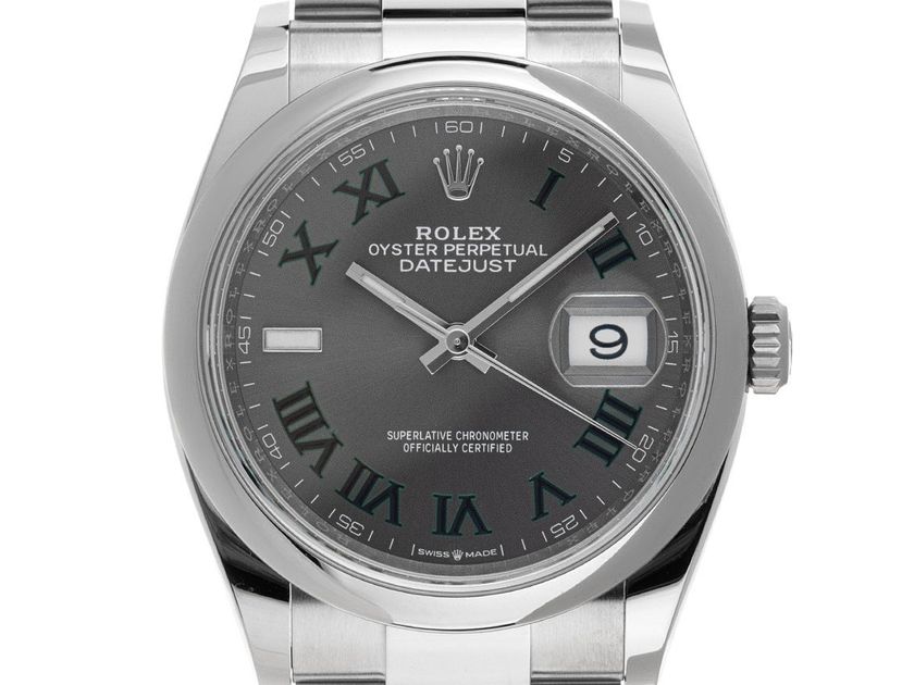 Rolex Datejust Wimbeldon Ref.126200 2021 Full Set wie Neu