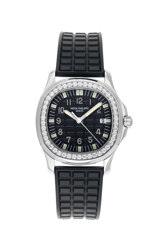 Patek Philippe Aquanaut Diamanten Edelstahl Armand Kautschuk