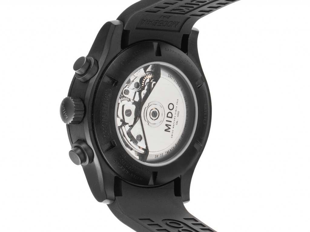 Mido Multifort Chronograph - Stahl PVD beschichtet - Armand  