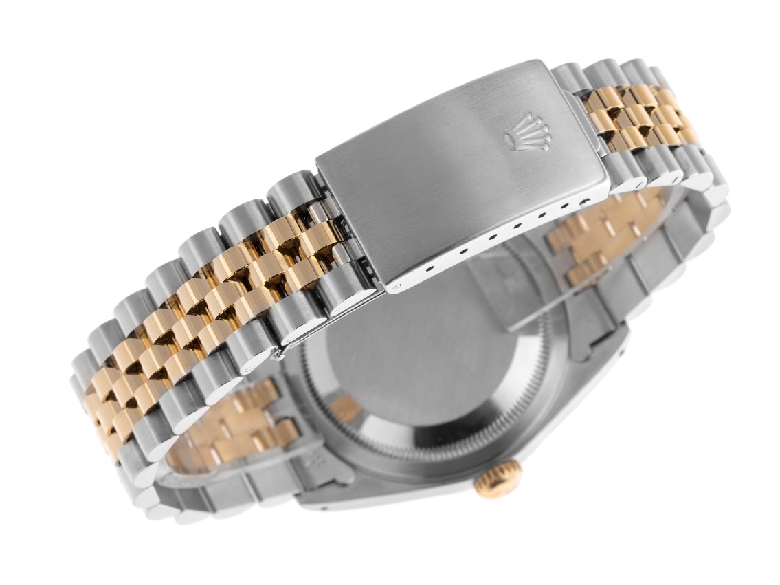 Rolex Datejust Diamanten Perlmutt - Stahl / Gelbgold - Armand 