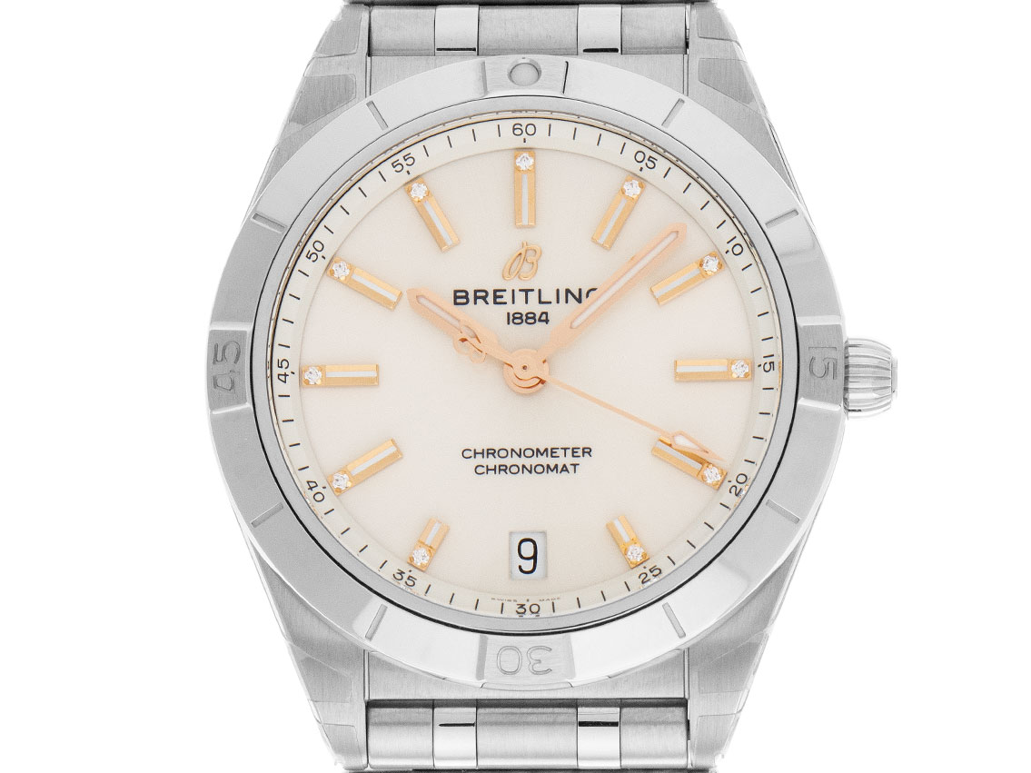 Breitling Chronomat Diamanten Ref.A10380101A2A1 2025 Full Set Ungetragen