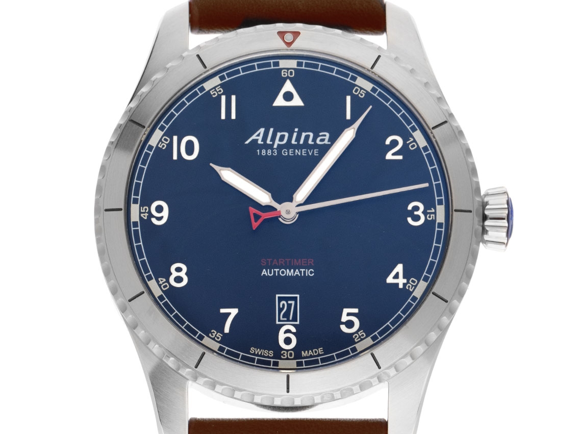 Alpina Startimer Pilot Ref.AL-525NW4S26 Full Set Neu