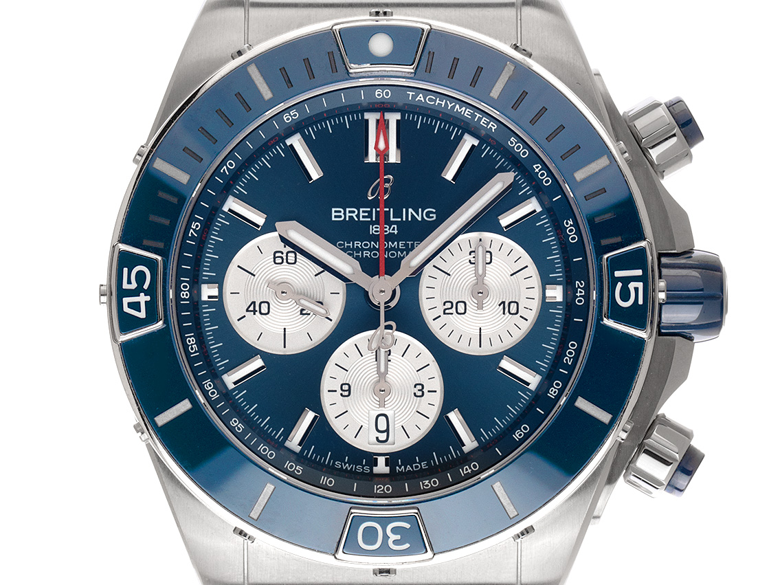Breitling Super Chronomat B01 - Edelstahl - Armand Stahl 