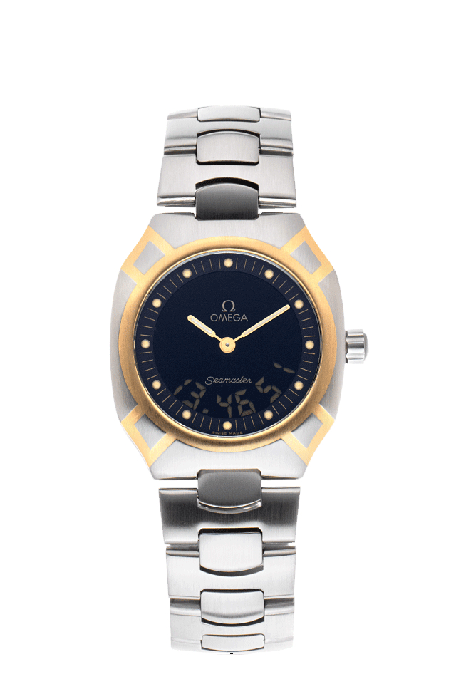 Omega Seamaster Polaris Multifunction - Stahl / Gelbgold - Armand 