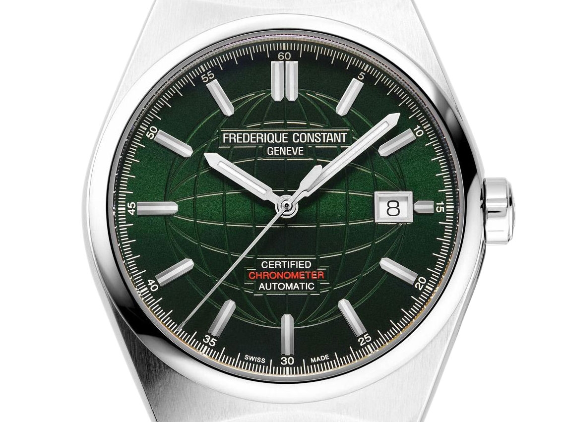 Frederique Constant Highlife Stahl Automatik Chronometer Armband Stahl 39mm Ref.FC-303G3NH6B Box&Pap. Full Set Neu