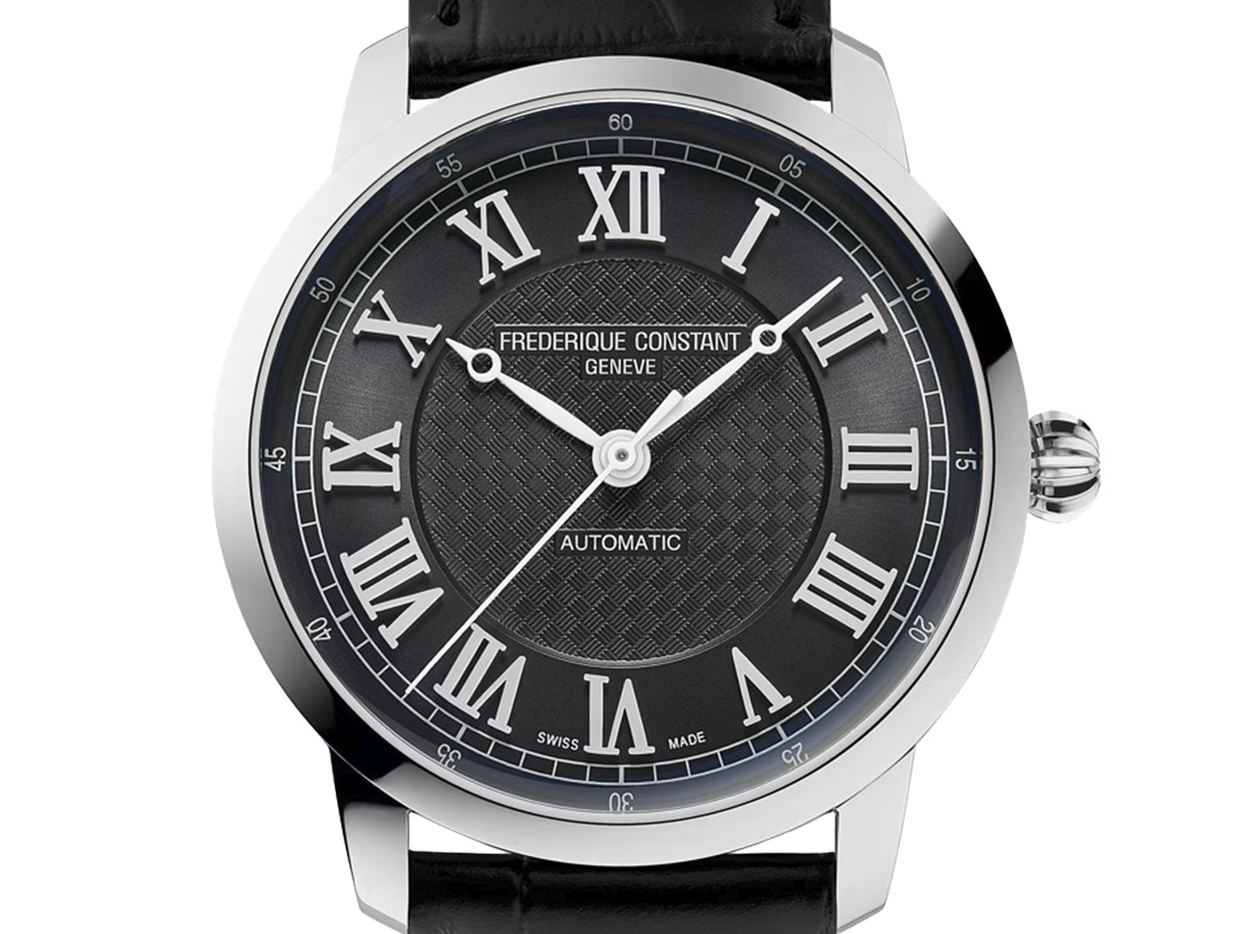 Frederique Constant Classics Stahl Automatik Armband Leder Limitiert 38mm Ref.FC-301DGR3B6 Full Set Neu