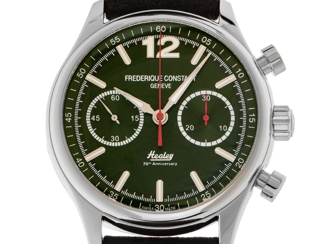 Frederique Constant Vintage Rally Healey Ref.FC-397HDGR5B6 Full Set Neu