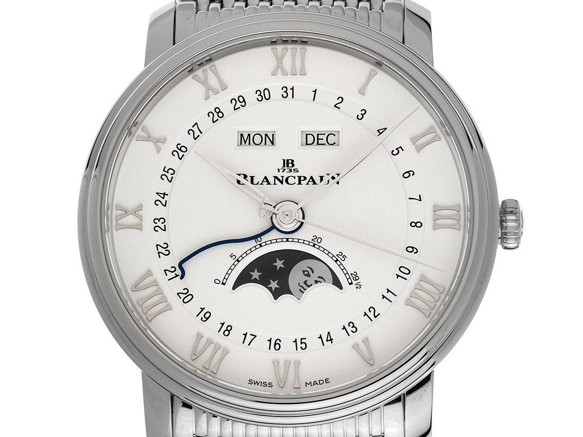 Blancpain Villeret Quantième Complet Ref.6654-1127-MMB 2023 Full Set Ungetragen