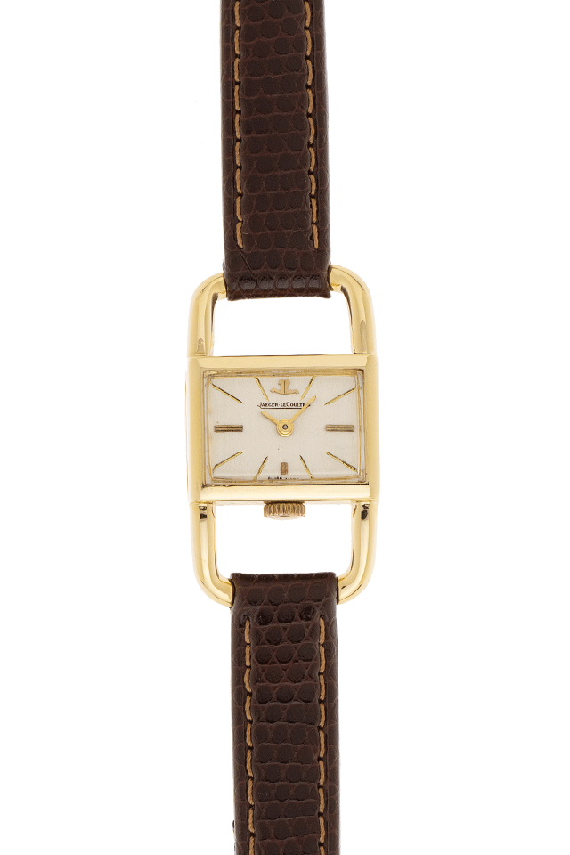 Jaeger-leCoultre Etrier - 18kt Gelbgold - Armand Leder - 35x20mm  