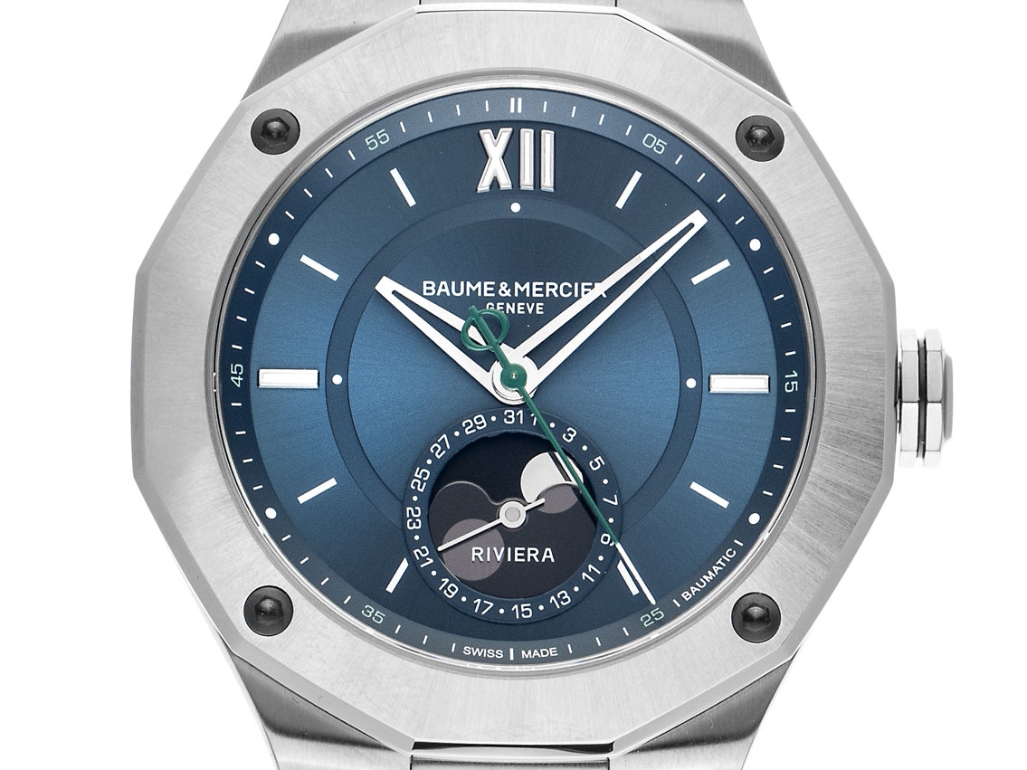 Baume & Mercier Riviera - Edelstahl - Armand Edelstahl - 43mm 
