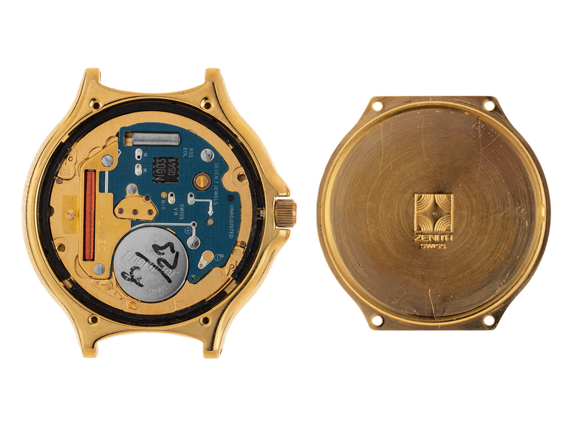 Zenith Academy vergoldet Armand vergoldet 33mm wie Neu - Main Image