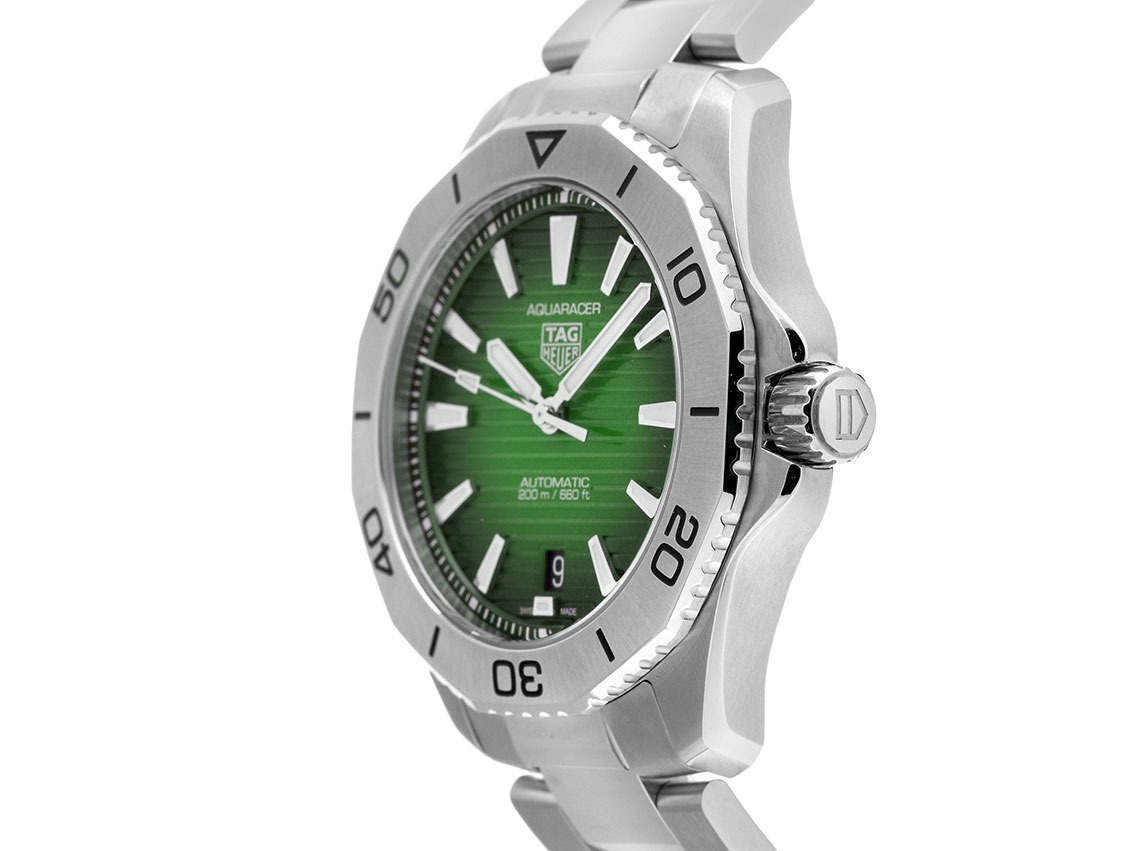 Tag Heuer Aquaracer Professional 200 Green Dial stainless steel