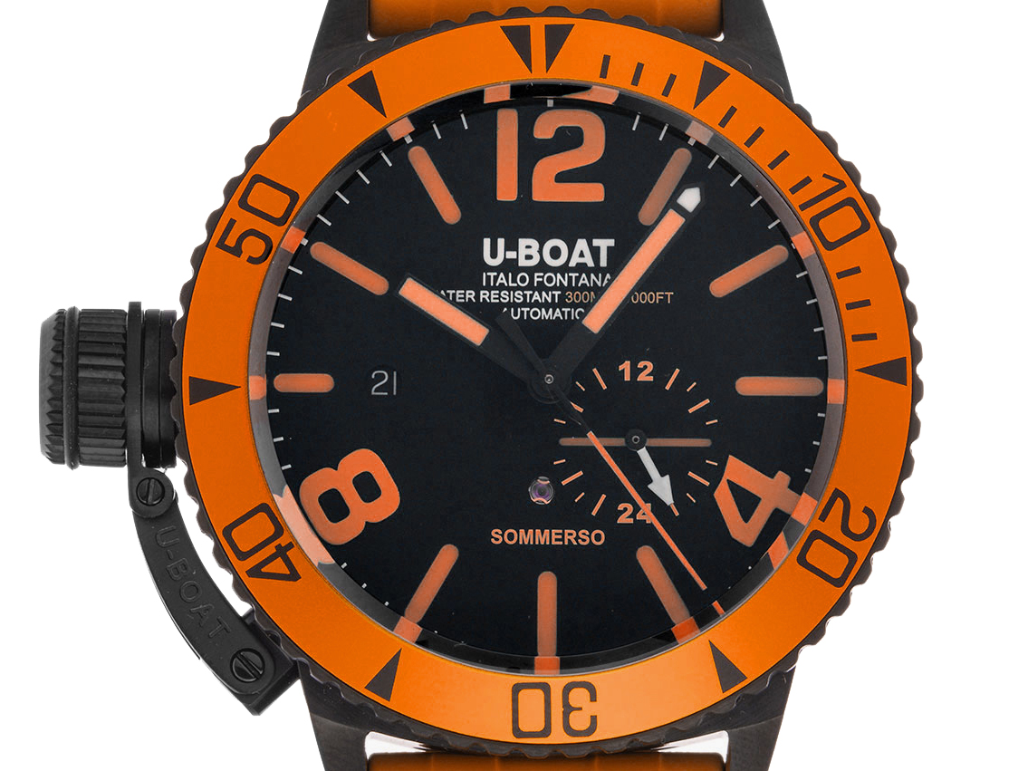 U-Boat Sommerso orange Ref.9543 Full Set Neu