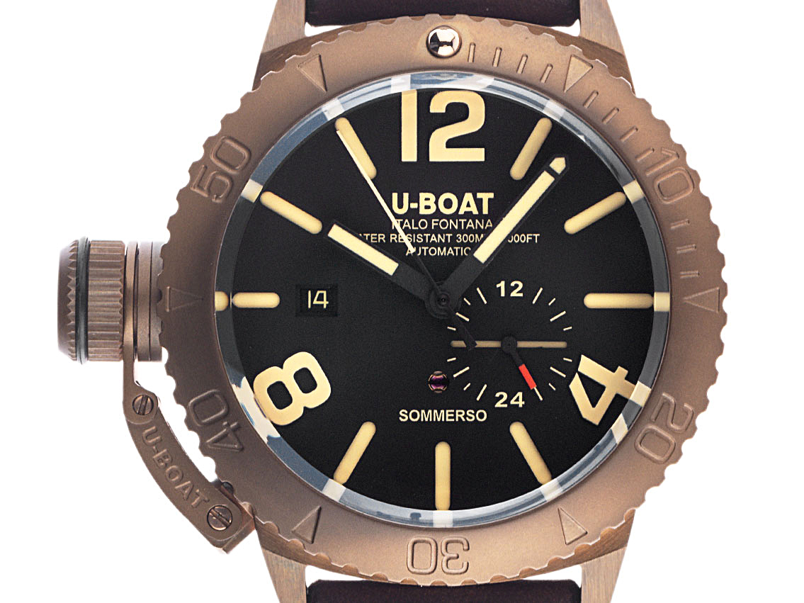 U-Boat Sommerso Bronze Ref.8486 Full Set Neu