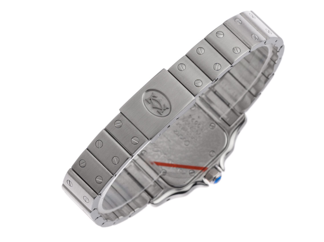 Cartier Santos Galbee PM Lady - Edelstahl - Armand Edelstahl - 35 