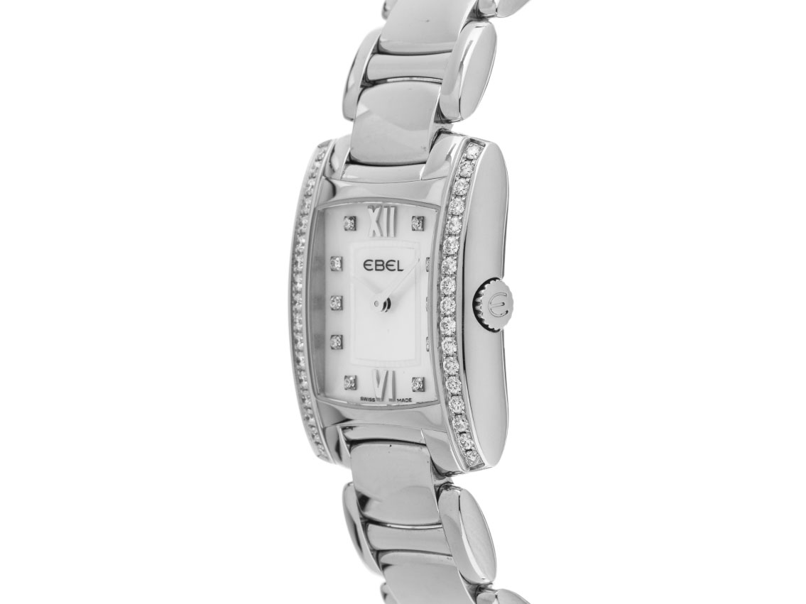 Ebel Brasilia Diamanten Perlmutt Edelstahl Armand Edelstahl