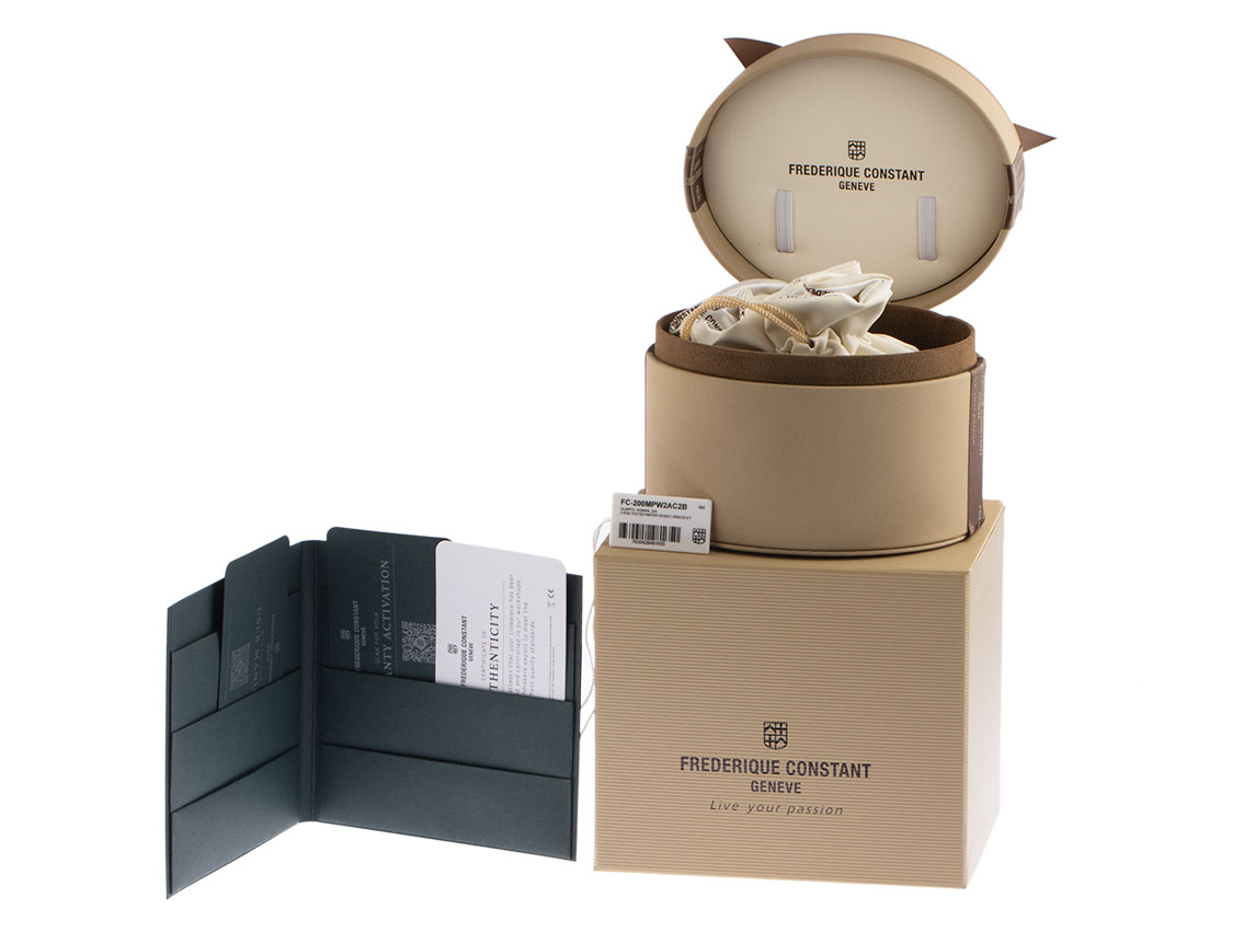Frederique Constant Classic Carree Ladies stainless steel Bracelet Leder Kroko 23 x 21mm new 10000074234 English Watch