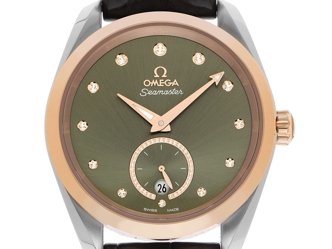 Green omega watch best sale