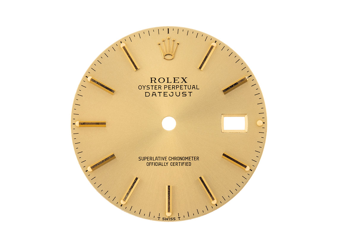 Rolex Zubehör - Zifferblatt Datejust Champagner 36mm Vintage