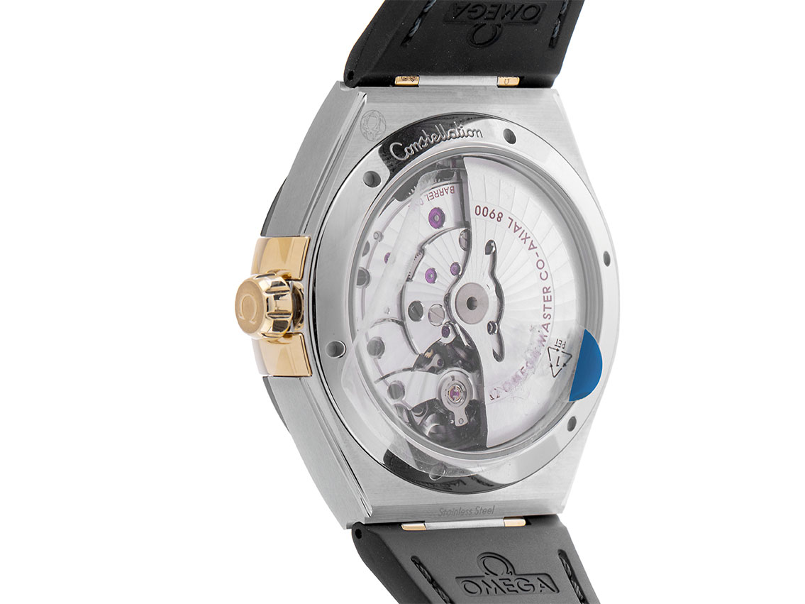 Omega Constellation - Stahl / Keramik / Gelbgold - Armand Leder 