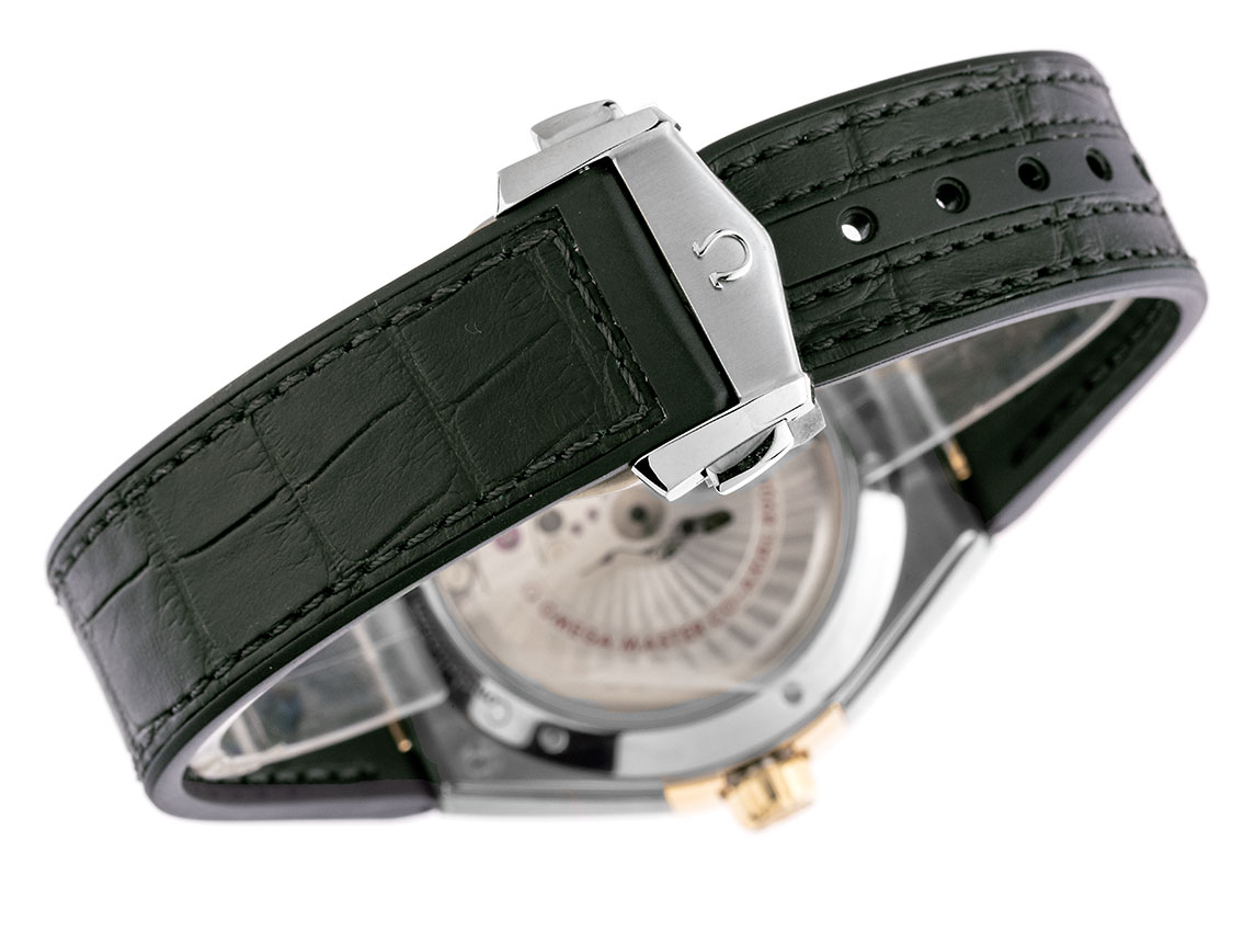 Omega Constellation - Stahl / Keramik / Gelbgold - Armand Leder 