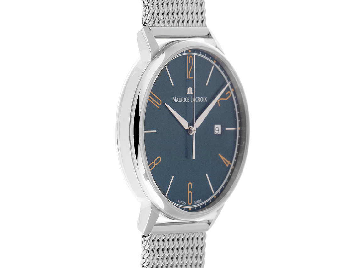 Maurice Lacroix Eliros - Edelstahl - Armand Milanaise - 40mm - Neu 
