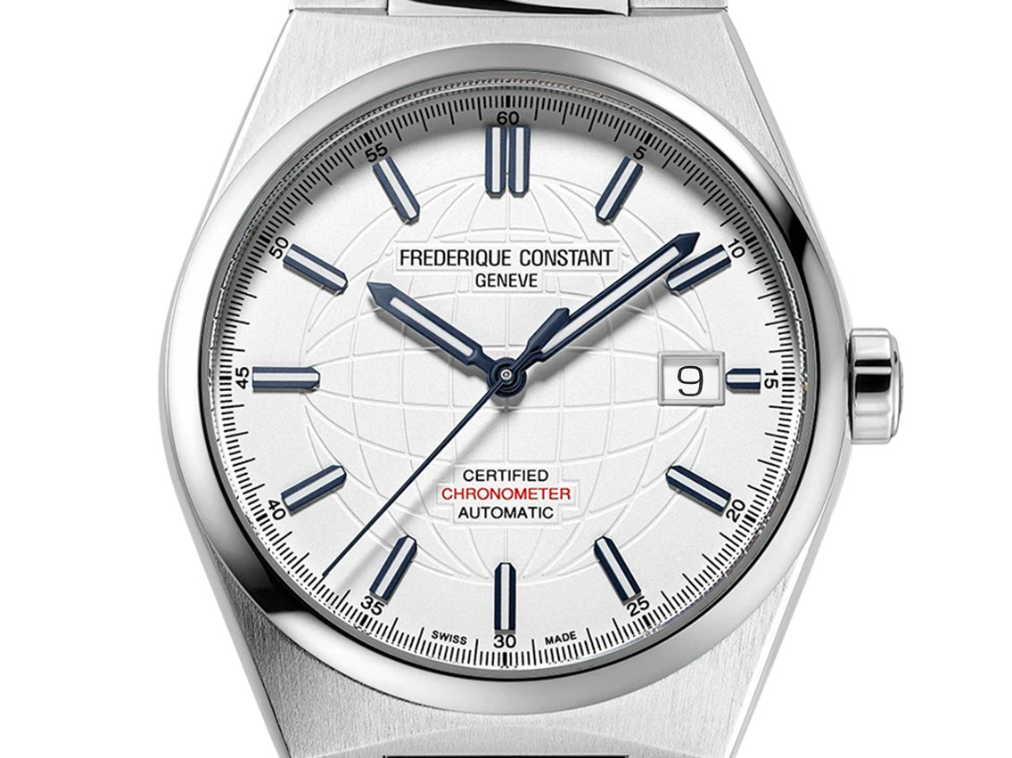 Frederique Constant Highlife Automatic Stahl Automatik Chronometer Armband Stahl 39mm Ref.FC-303S3NH26B Box&Pap. Full Set Neu