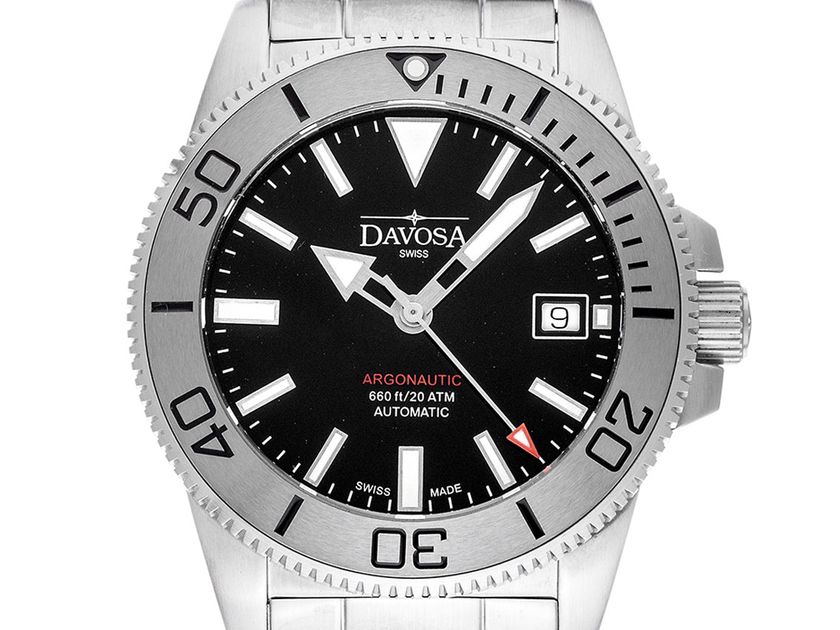 Davosa Argonautic Stahl Beyond Steel® Automatik Armband Stahl 39mm Ref.161.532.20 Box&Pap. Full Set Neu