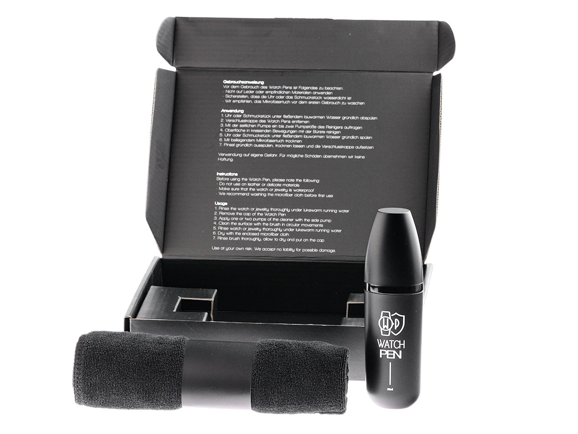 Watch Protection Watch Pen Reinigungsset inkl. Mikrofasertuch