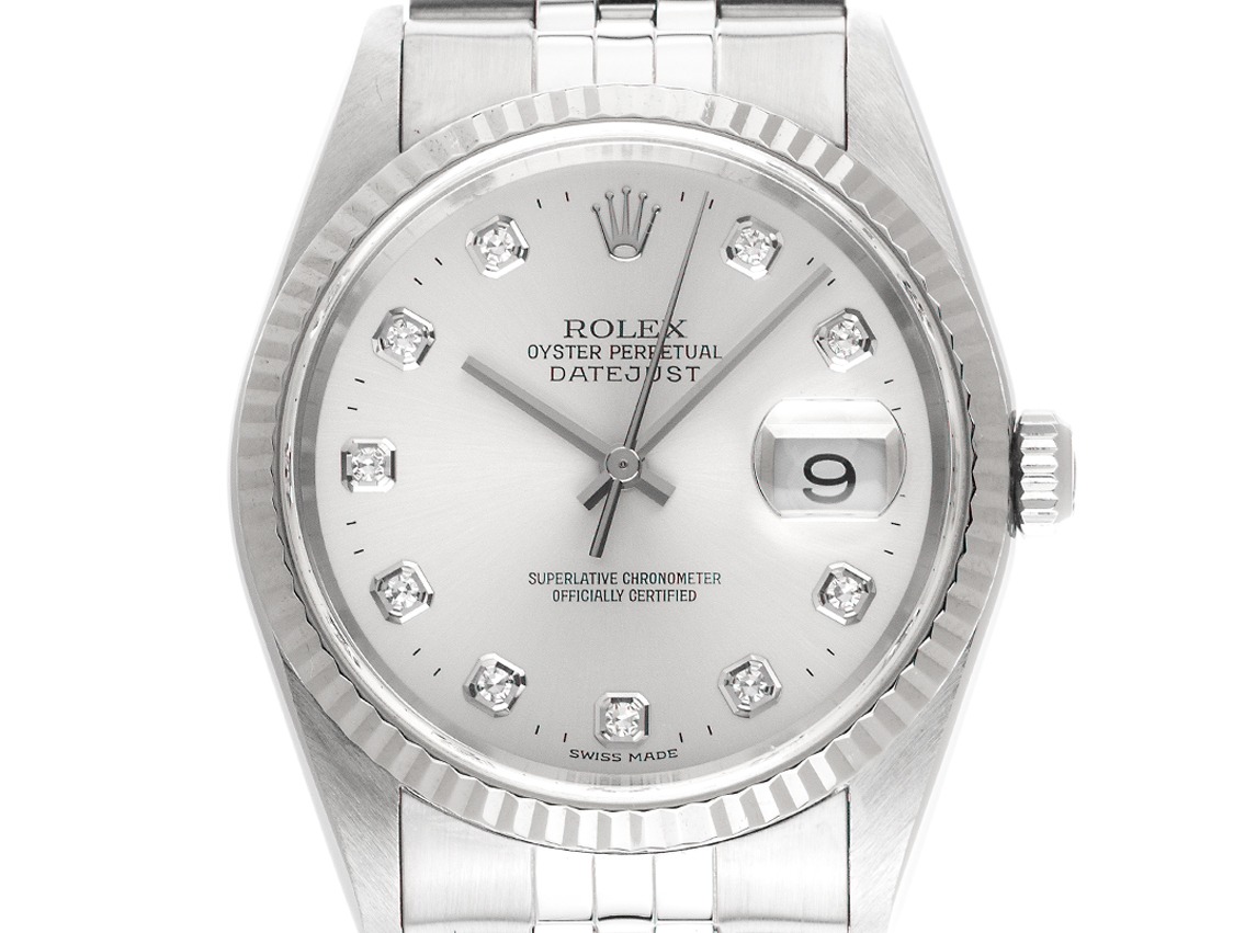 Rolex Datejust Ref.16234 1998 LC EU Full Set Original Vintage Unpoliert 