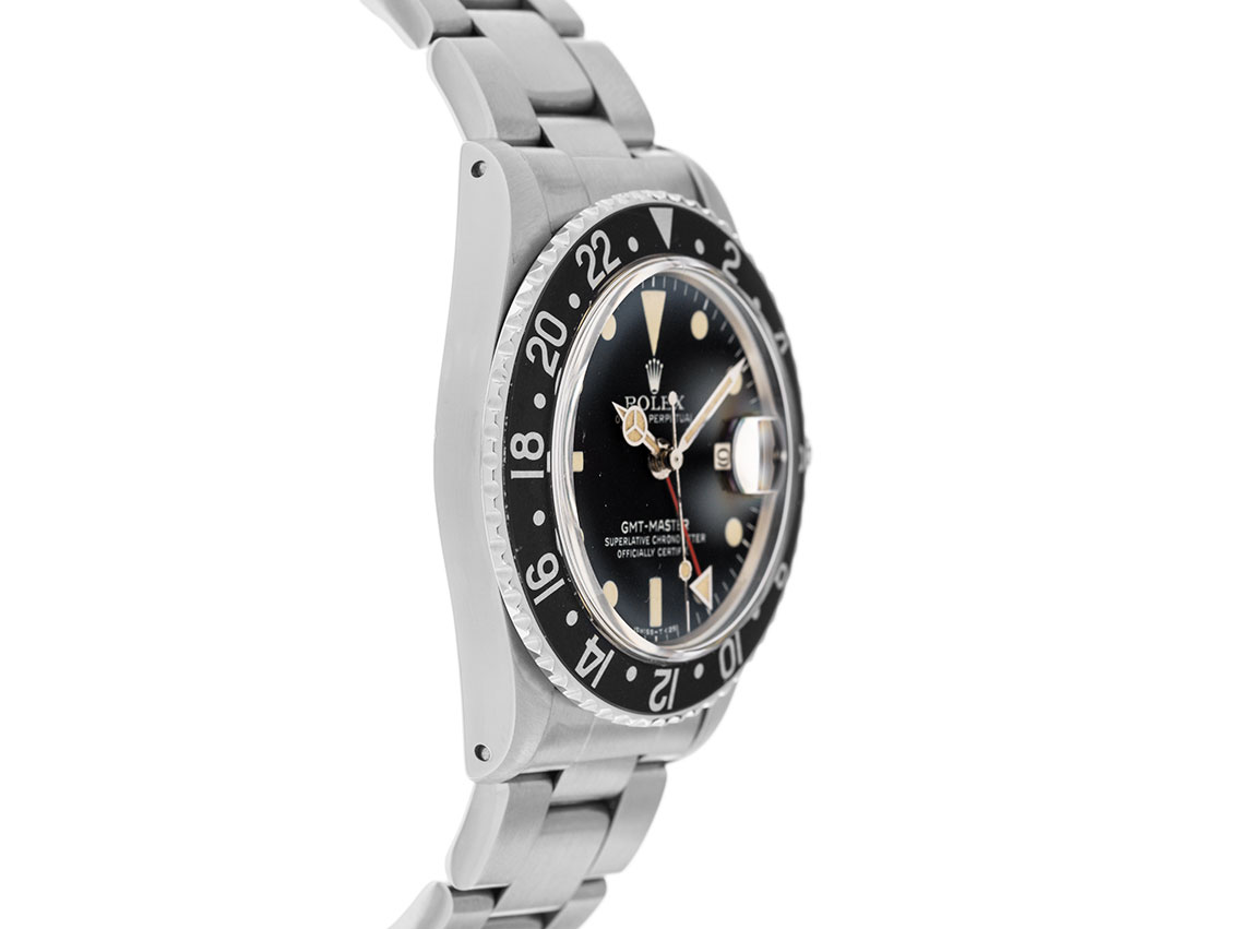 Rolex GMT Master open 6/9 - Edelstahl - Armand Edelstahl - 40mm 