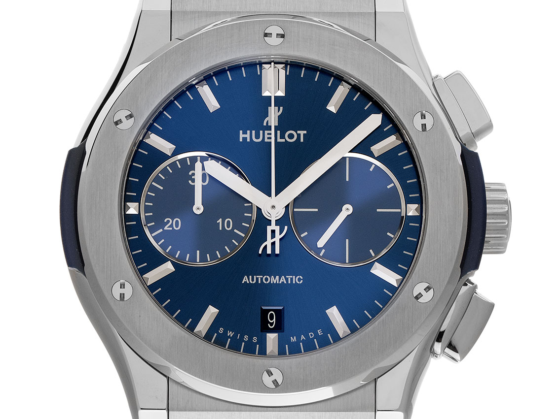 Hublot titanium deals blue